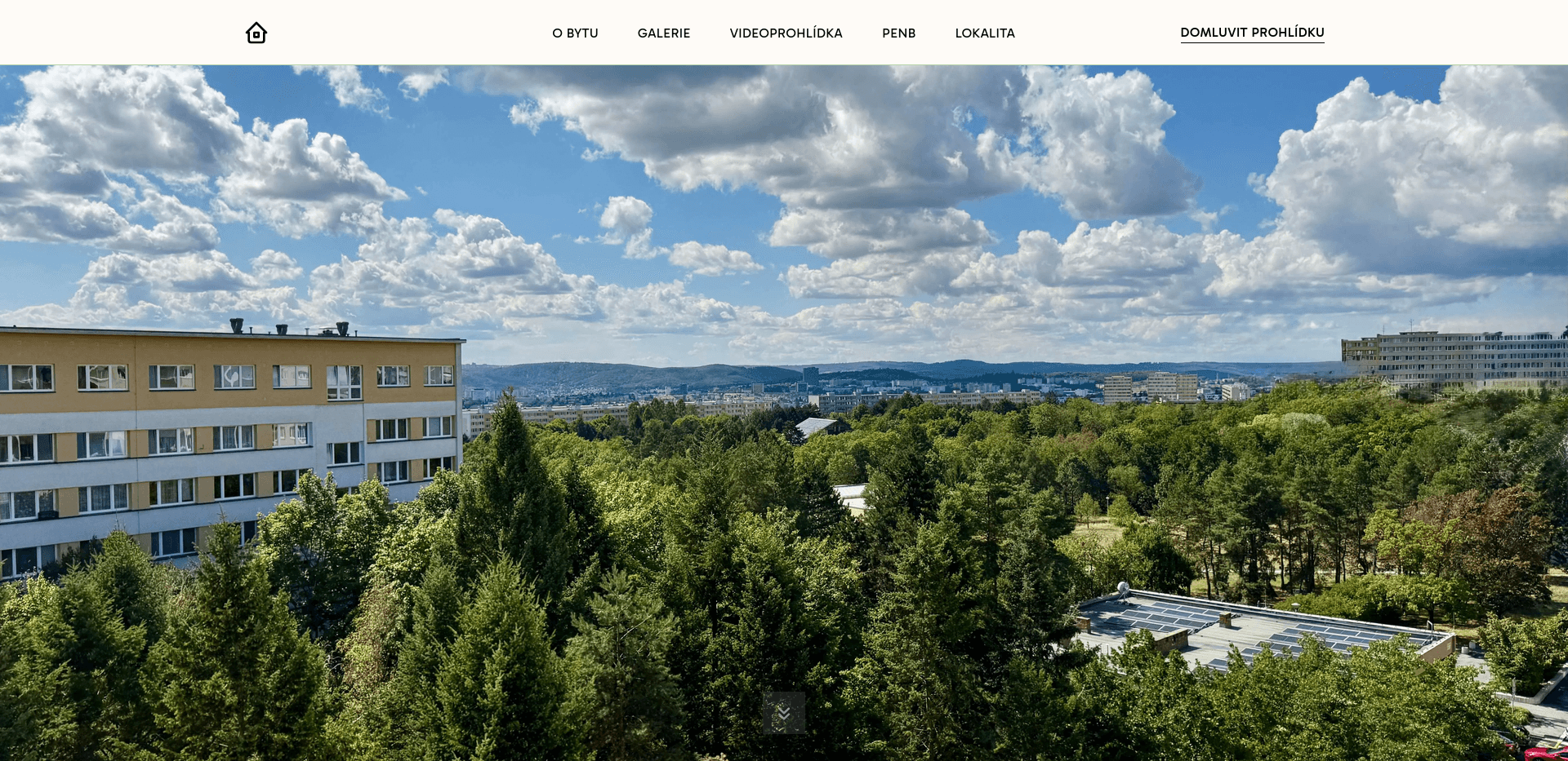 Website presentation of an apartment for sale before renovation, without an estate agent