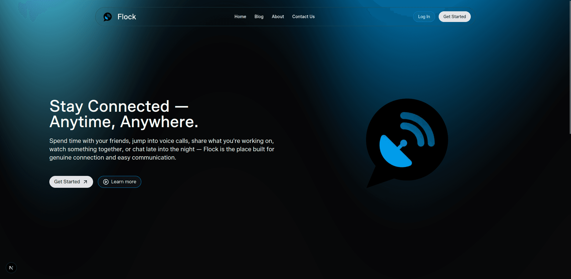 Flock™ web application