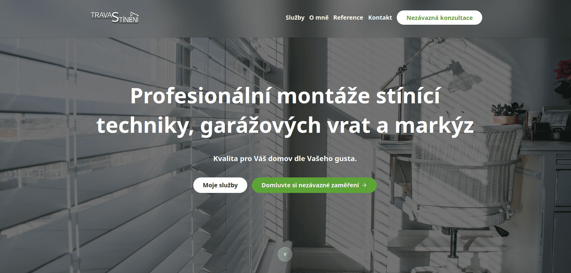 A website for my first client