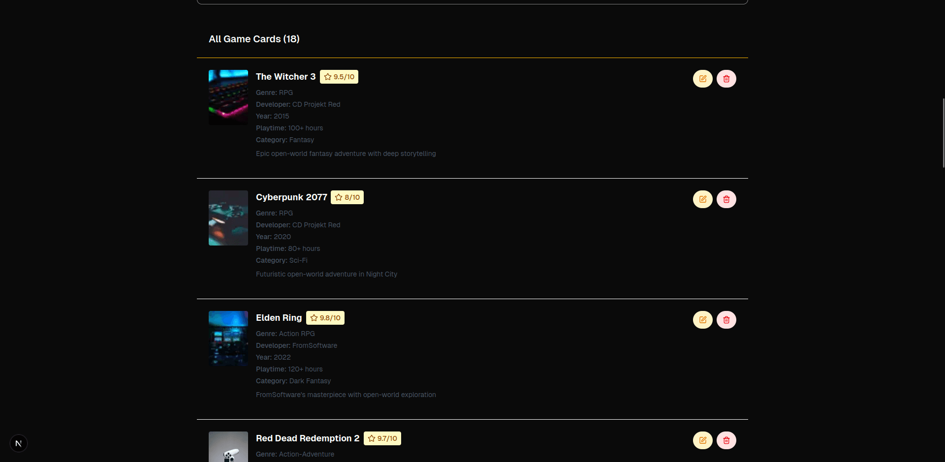 gamedex screenshot 6