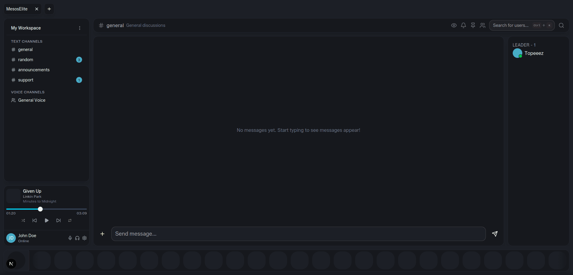 Flock™ web application
