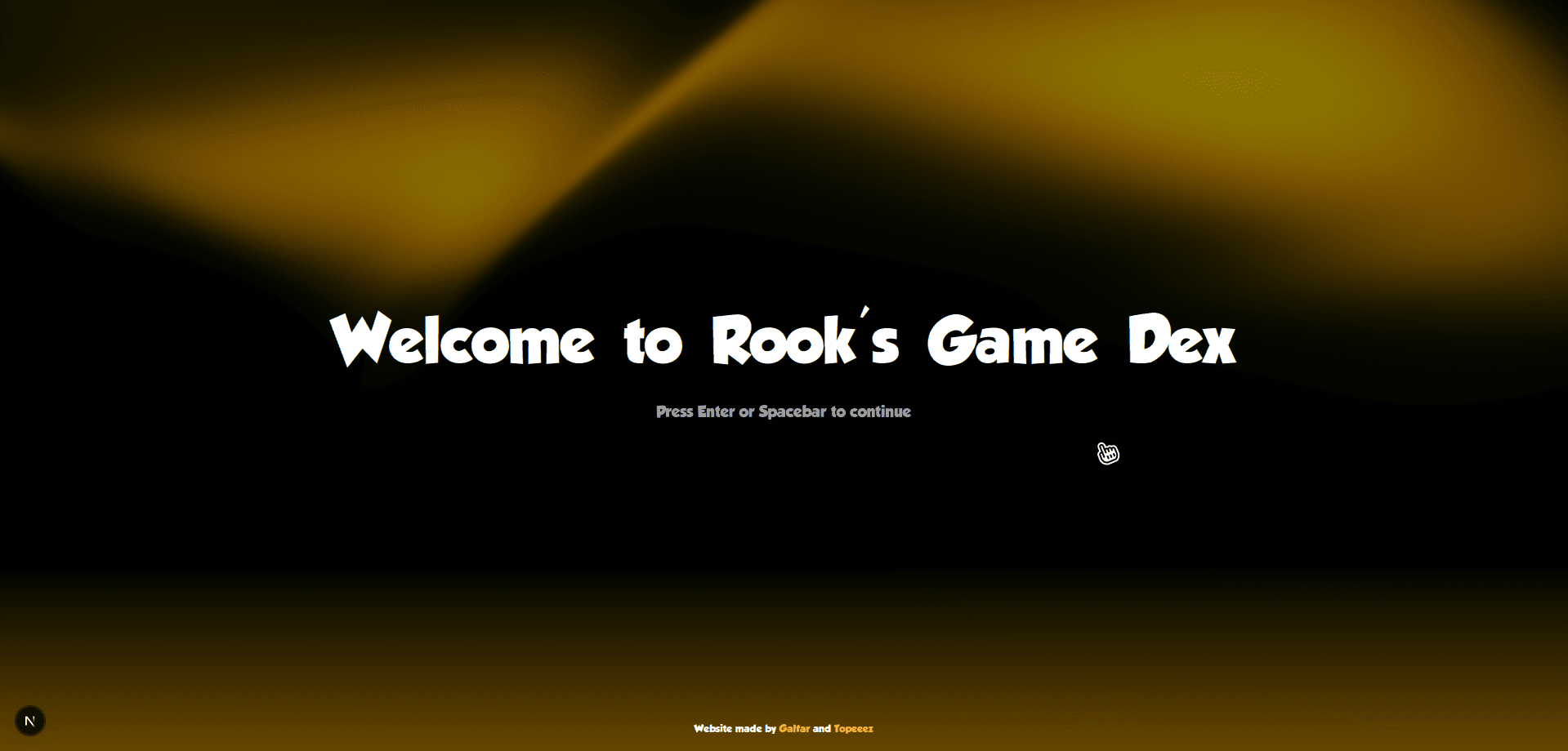 A website for Rook Rules